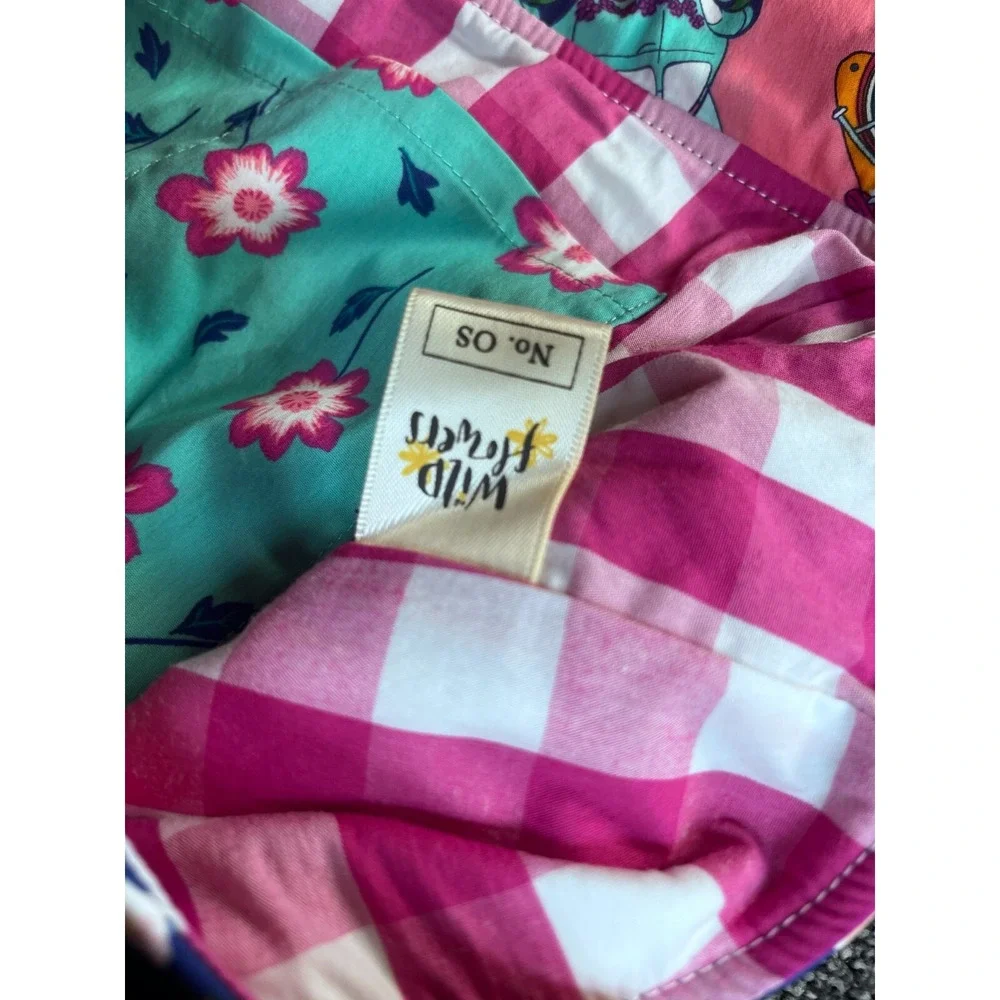 Girls Wildflowers Clothing Best Day Ever Pink Cars Catchall bag 11